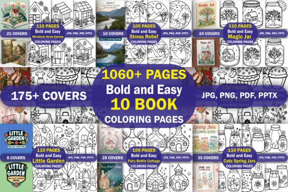 1060 Mega Adults Coloring Pages Bundle: Strategic Use for Creativity and Business Growth