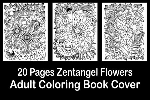 20 Zentangle Coloring Pages Bundle-KDP: A Practical Tool for Creativity and Productivity