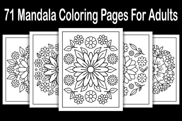 71 Mandala Coloring Pages for Adults