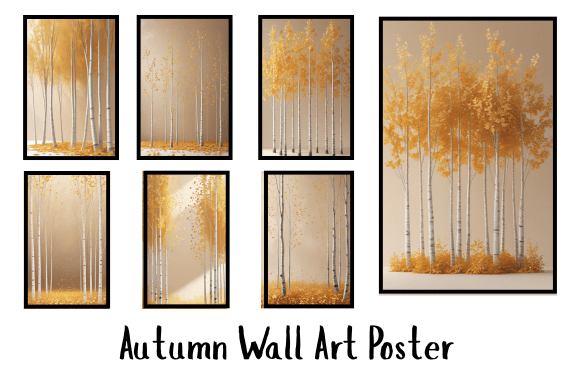 Autumn Wall Art - Cozy Fall Printable: A Seasonal Touch for Your Home