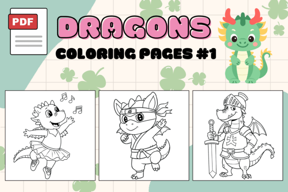 Dragons Coloring Pages 1: A Strategic Tool for Creativity and Productivity