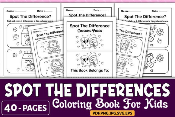 Spot the Differences Book for Kids: A Practical Guide for Parents and Educators