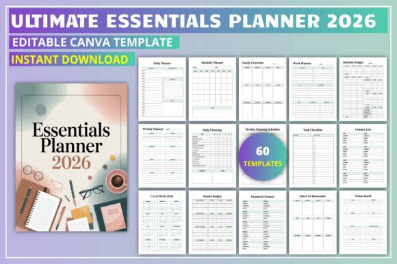 Ultimate Essentials Planner 2026: A Comprehensive Guide for Modern Organization