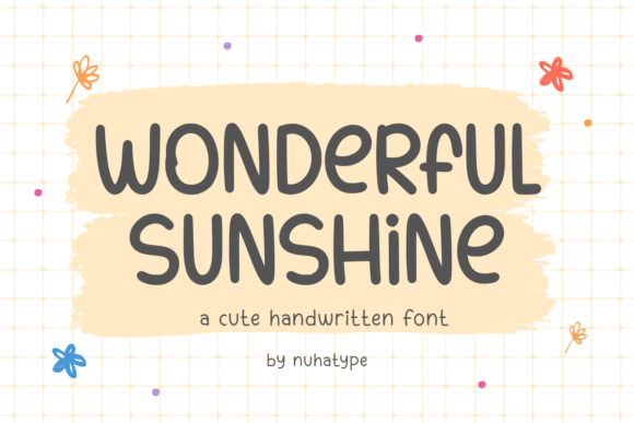 Wonderful Sunshine Font for Creative Projects